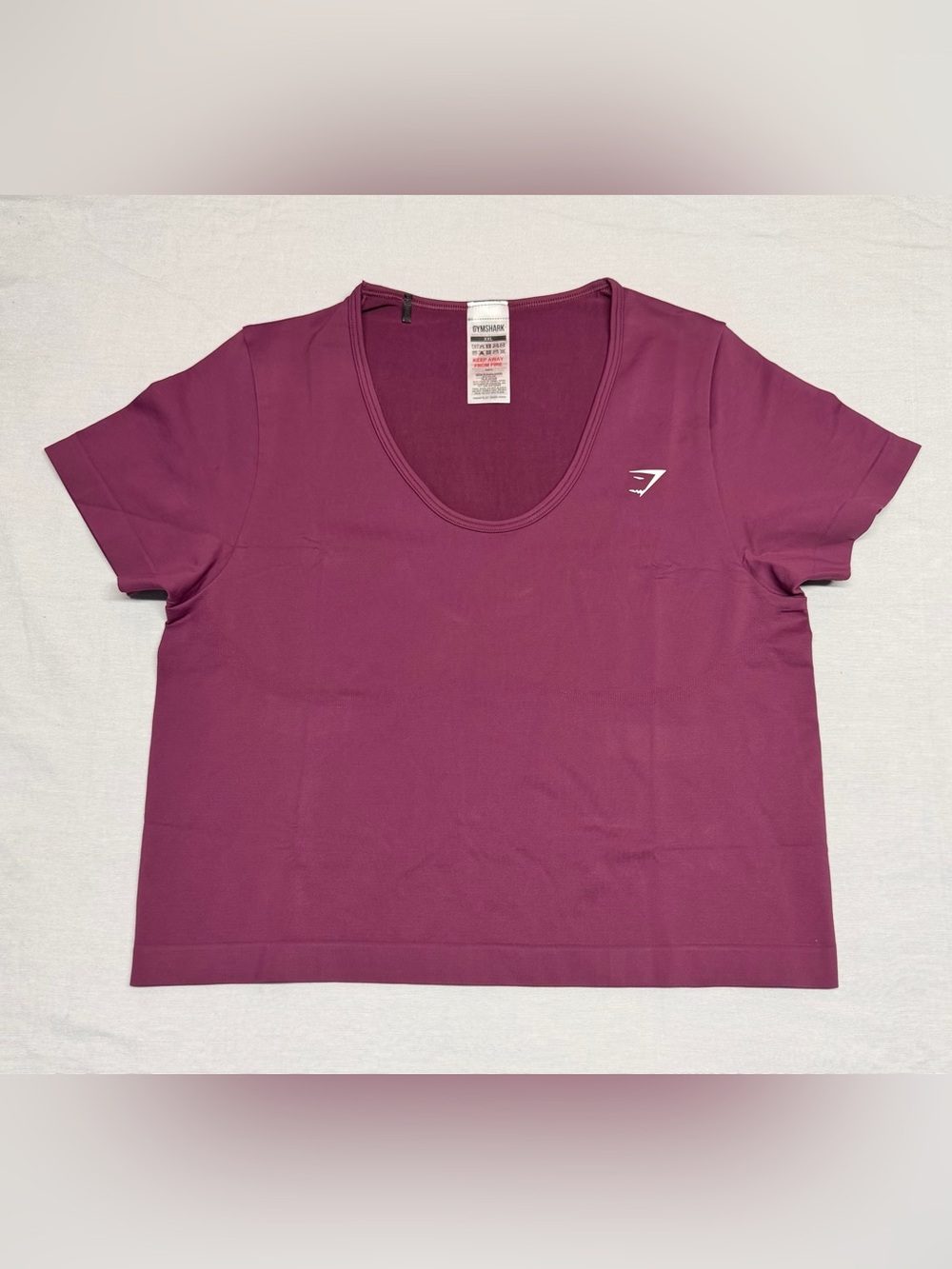 Gymshark Women's Everyday Seamless Tight Fit Crew Neck Tee Sz XXL NWOT